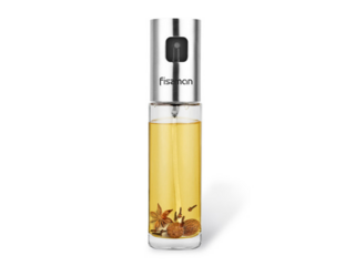 6500 FISSMAN Бутылочка для масла или уксуса 100мл с пульверизатором (стекло)