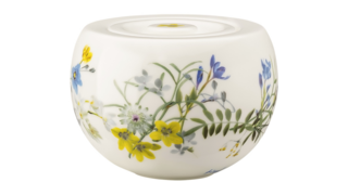 Сахарница Rosenthal Альпийские цветы 250 мл, фарфор костяной