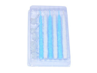 0924 FISSMAN Набор свечей с подставками 6шт для торта 6x95мм