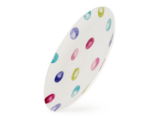 3984 FISSMAN Тарелка AQUARELLE 20см (костяной фарфор)