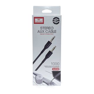 Аудиокабель Earldom ET-AUX08 3,5 mm M-M AUX Cable 1 Meter (черный)