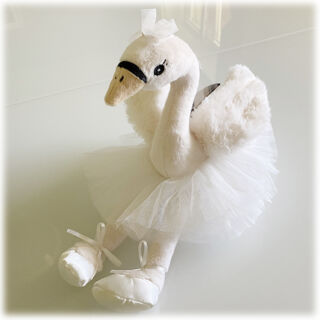 Лебедь-балерина Bukowski White Odette, 25 см