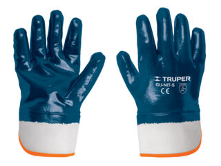 TRUPER Перчатки рабочие нитрил 15245