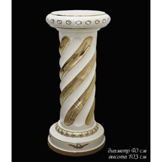 Подставка интерьерная Lenardi 103 см, фарфор, арт. 30-142