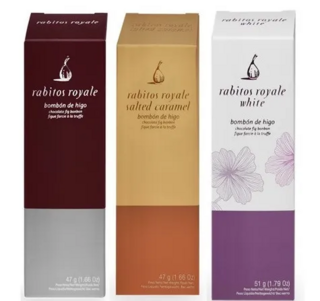 Rabitos Royale Инжир в темном, молочном и белом шоколаде Ассорти №9, 3 вкуса, 145 гр