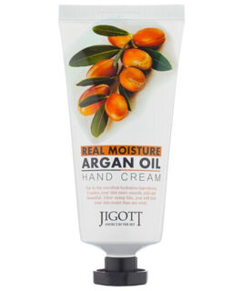 280771 "Jigott" Real Moisture Argan Oil Hand Cream Увлажняющий крем для рук с аргановым маслом 100 мл 1/100