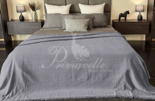 Покрывало Tangle серый, размер 180х220