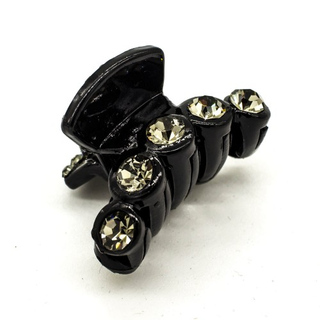 Заколка - краб для волос стразы "Preciosa", Чехия, 3 см