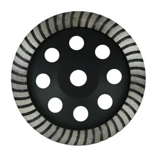 Чашка-фреза алмазная торцевая (турбо, 180x22.23x5 мм) BERGER BG1943