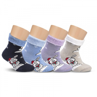 Носки детские голубые размер 10-12