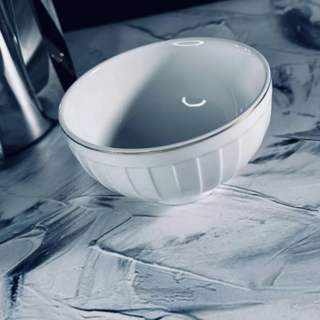 Набор из 6 салатников, Lenardi серия MARZIPAN GREY, диаметр 11,5 см, в подарочной упаковке, фарфор, арт.102-047