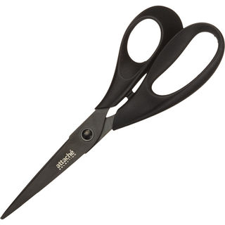 Ножницы Attache Selection Jaguar c эргономичными ручками, покрытие Titanium black, 190 мм