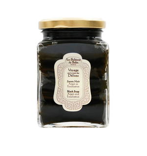 Черное мыло (мягкое) La Sultane De Saba с Арганом для лица и тела 300 мл