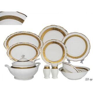 Обеденный сервиз 28пр. в подарочной упаковке Фарфор арт. 214-014