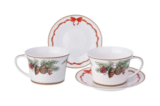 ЧАЙНЫЙ НАБОР LEFARD "CELEBRATION" НА 2 ПЕР. 4 ПР. 250 МЛ