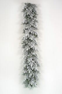 Гирлянда рождественская Max Christmas Византийская заснеженная, 150*40см