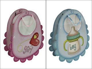 Комплект подарочных 3D пакетов Lenardi из 12шт., арт. 343-024