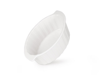 14171 FISSMAN Форма для запекания Овальная 19х14х 8см / 970мл Horeca (фарфор)