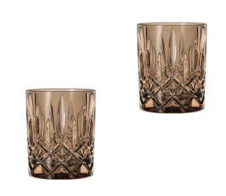NOBLESSE - Набор низких стаканов 2 шт., бронзовый, 295мл h=102мм d=82мм