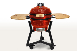 Керамический гриль-барбекю START GRILL PRO SE, 16 дюйма SE, красный