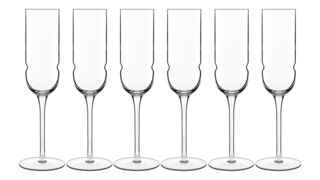 Набор фужеров для игристого вина Luigi Bormioli Грандиозо 210 мл, 6 шт, стекло хрустальное