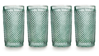 Набор стаканов для воды Vista Alegre Бикош 330 мл, 4 шт, зеленый