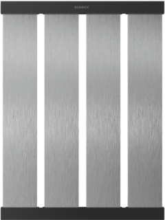 Решетка для мойки, брашированная сталь