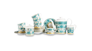 Сервиз чайный Haviland Мечты о Ниле на 6 персон 21 предмет, фарфор, золотой кант