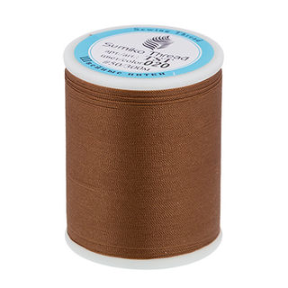 Нитки "Sumiko Thred" для трикотажных тканей, 100% нейлон, 300 м, цвет 020 коричневый