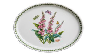 Блюдо овальное Portmeirion Ботанический сад Наперстянка 33 см