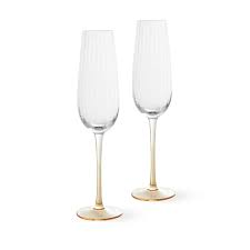 19054 FISSMAN Набор бокалов для шампанского 230мл / 2шт (стекло)