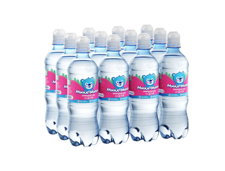 Природная вода для детей "Мика-Мика" негазированная 12 шт. по 0,5л,