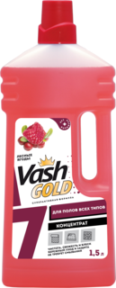 Средство универсальное для пола Vash Gold Лесные ягоды, 1,5 л