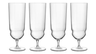 Набор бокалов для коктейля Текила санрайз Luigi Bormioli Бэкдор 20-ые 450 мл, 4 шт, стекло хрустальн