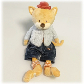 Кот  Bukowski Ben & Remi, 30 см (Ben в синих штанах)