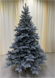 Ель искусственная литая Монблан дымчатая 1,8 м