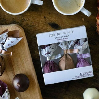 Коллекция вкусов серий Dark, Milk, White №6  (Rabitos royale collection 95 g)