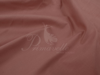 Пододеяльник из однотонного сатина ягодный на молнии, размер 145x210