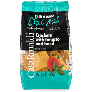 Хлебцы Casa Rinaldi Крекеры с помидорами и базиликом, 250г