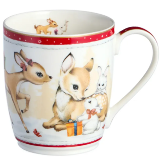 КРУЖКА LEFARD "С НОВЫМ ГОДОМ!" 300 МЛ КРАСНАЯ