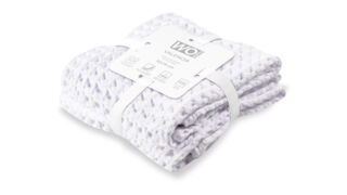 Набор полотенец кухонных WO HOME VALENCIA 50х70 см, 2 шт, хлопок, белый, п/к