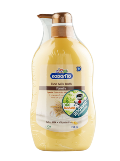 Крем-гель для душа Lion Thailand «Рисовое молочко»