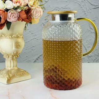 Чайник/графин,1850 мл в подарочной упаковке, Lenardi, стекло, арт.160-250