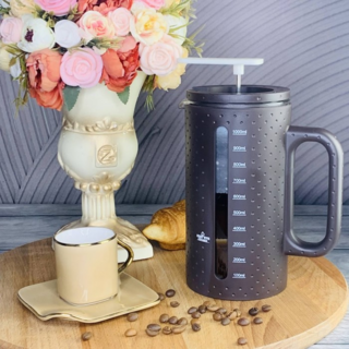 Френч-пресс Lenardi 1000мл, стекло, в подарочной упаковке, арт. 139-007