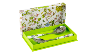 Набор сервировочных предметов для салата Portmeirion Ботанический сад 25 см, сталь нержавеющая, 2 шт