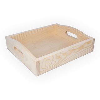 Заготовка для декорирования "Mr. Carving" ПР-22 (поднос из сосны), 25 х 22 х 6 см