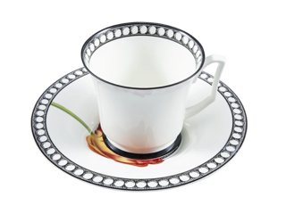 Подарочный набор Императорский фарфоровый завод-форма Юлия рисунок Сысоев. Волшебный сад VI