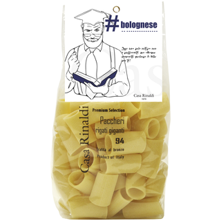 Паста Casa Rinaldi Premium Паккери рифленые, 500г