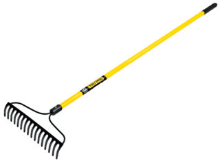 TRUPER Грабли 16 зубьев 42 см, черенок фибергласс 17885