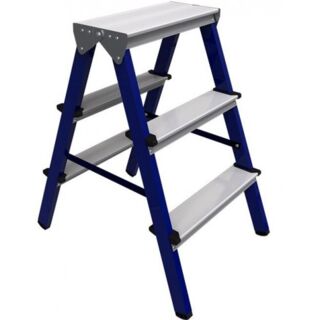 Стремянка 2х сторонняя 3 ступени стальная 2х3 ст